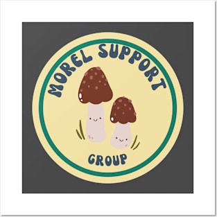 Morel Support Posters and Art